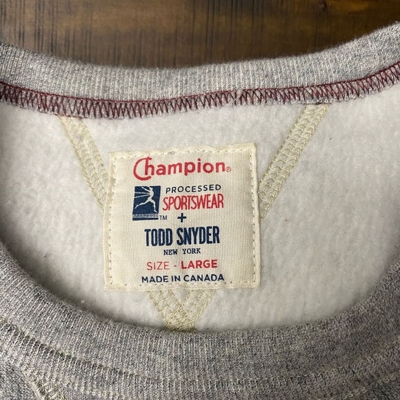 Todd Snyder X Champion collection all size Large selling each for 50 per shirt - Picture 10 of 14
